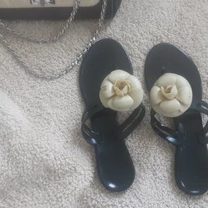 CHANEL JELLY SANDALS